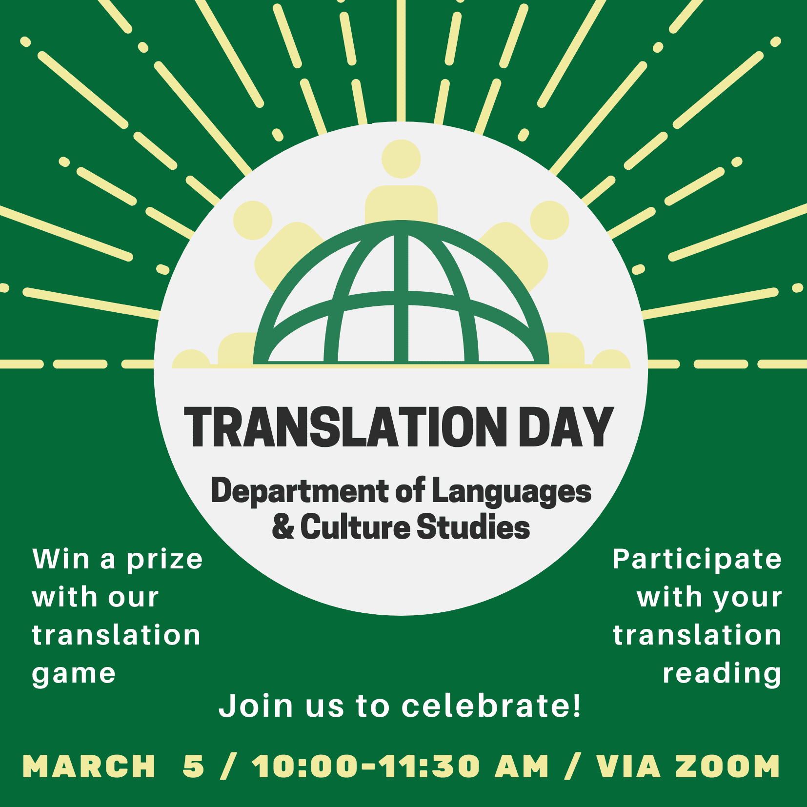Translation Day - Department of Languages and Culture Studies